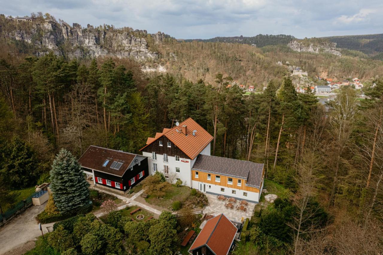 Bergpension Laasen Perle Rathen Buitenkant foto